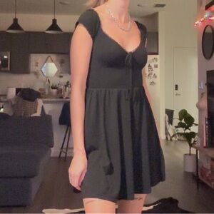 Black Mini Babydoll Sundress